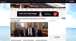 Desktop Screenshot of cilentonotizie.it